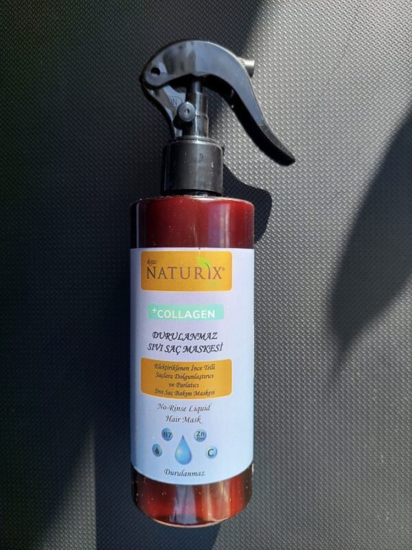 Naturix nenuplaunama plaukų kaukė su kolagenu 250 ml