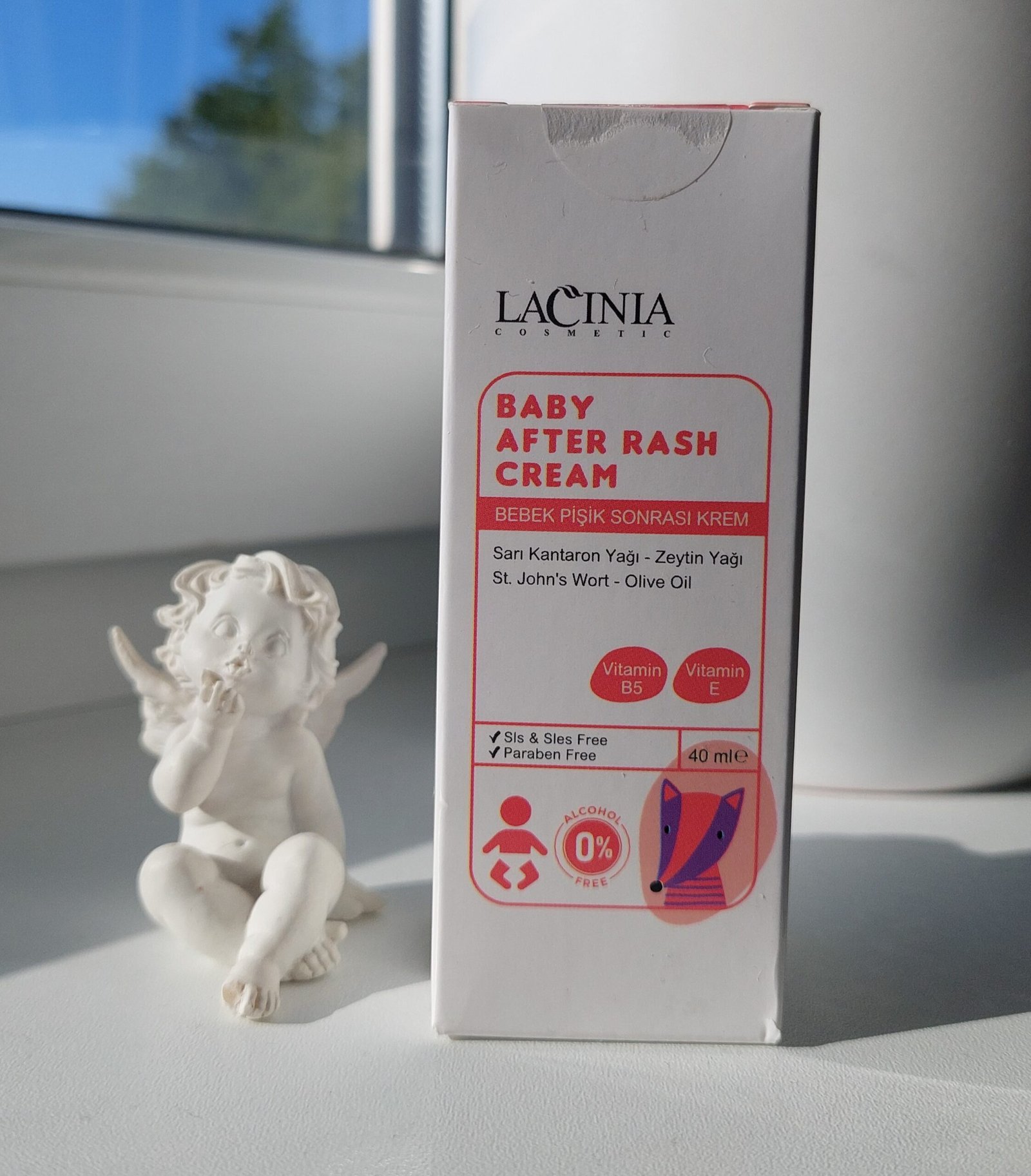 Lacinia kremas kūdikiams po bėrimo