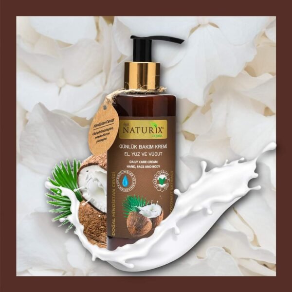 Naturix kūno kremas su kokosu - 250 ml